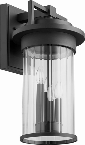 Dimas Four Light Wall Mount Textured BlackOutdoor wall sconces with motion sensor