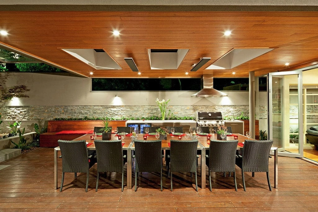 Dimplex DLW Series 54" Outdoor/Indoor Electric Infrared Heater-Black DLW2400B24