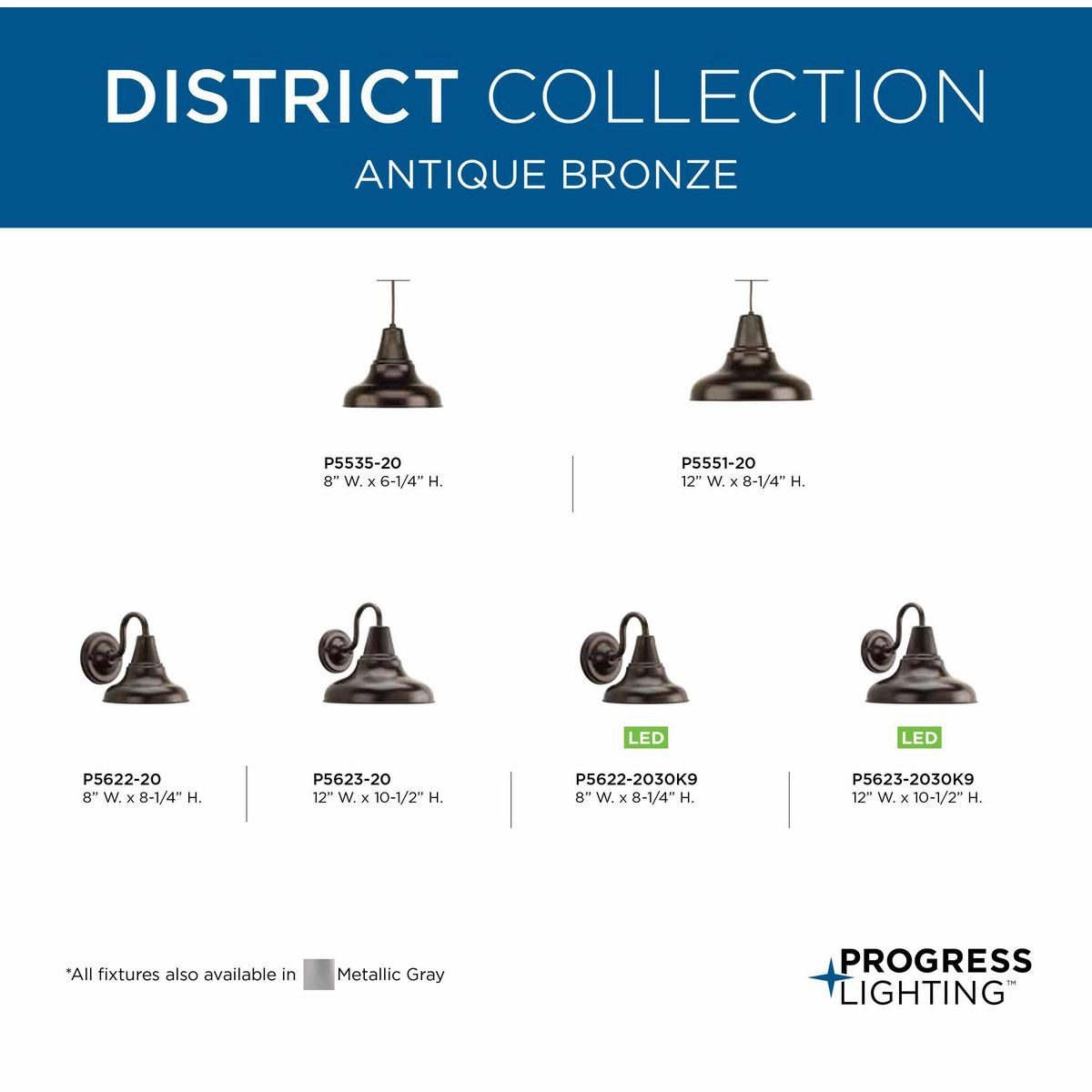 District One Light Wall Lantern Antique Bronze