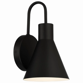 Dixon LED Outdoor Wall Mount BlackOutdoor wall sconces with motion sensor