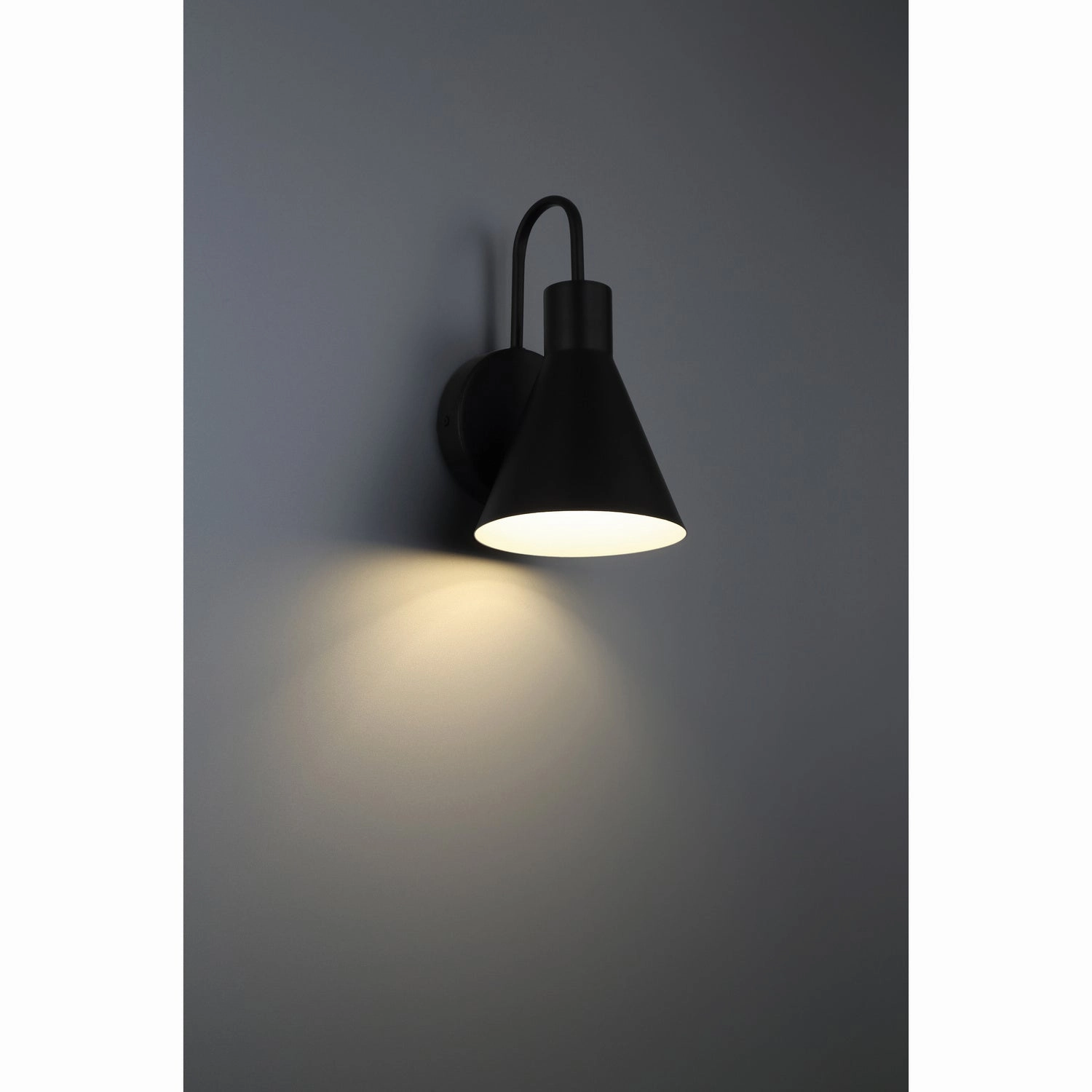 Dixon LED Outdoor Wall Mount Black
