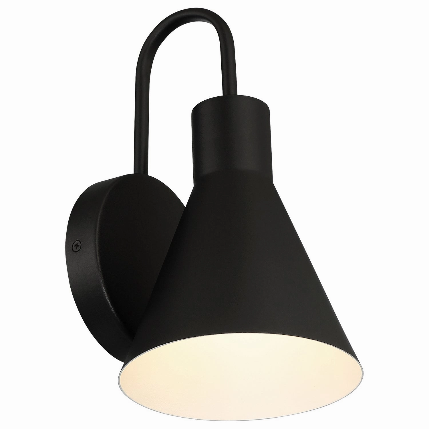Dixon LED Outdoor Wall Mount Black