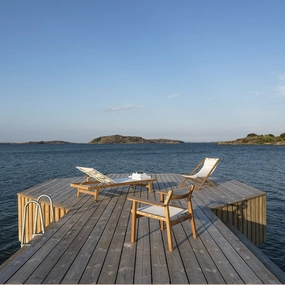Djuro Sun LoungerPatio reclining sun chair