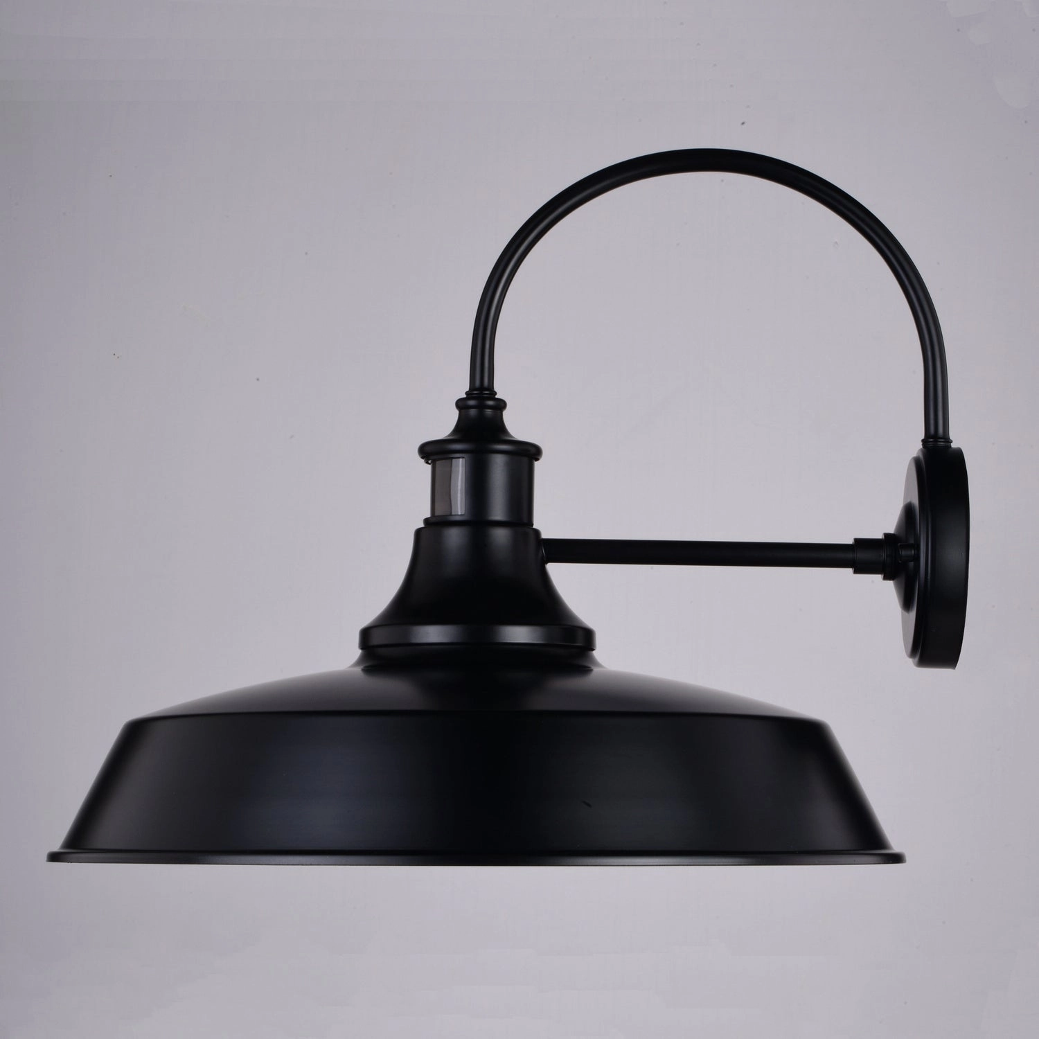 Dorado One Light Outdoor Motion Sensor Wall Mount Dark Bronze and Light Gold