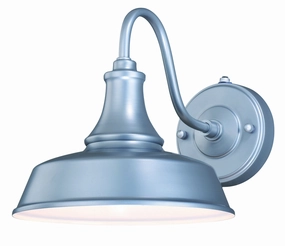 Dorado One Light Outdoor Wall Mount Satin Silver and WhiteOutdoor wall sconces with motion sensor