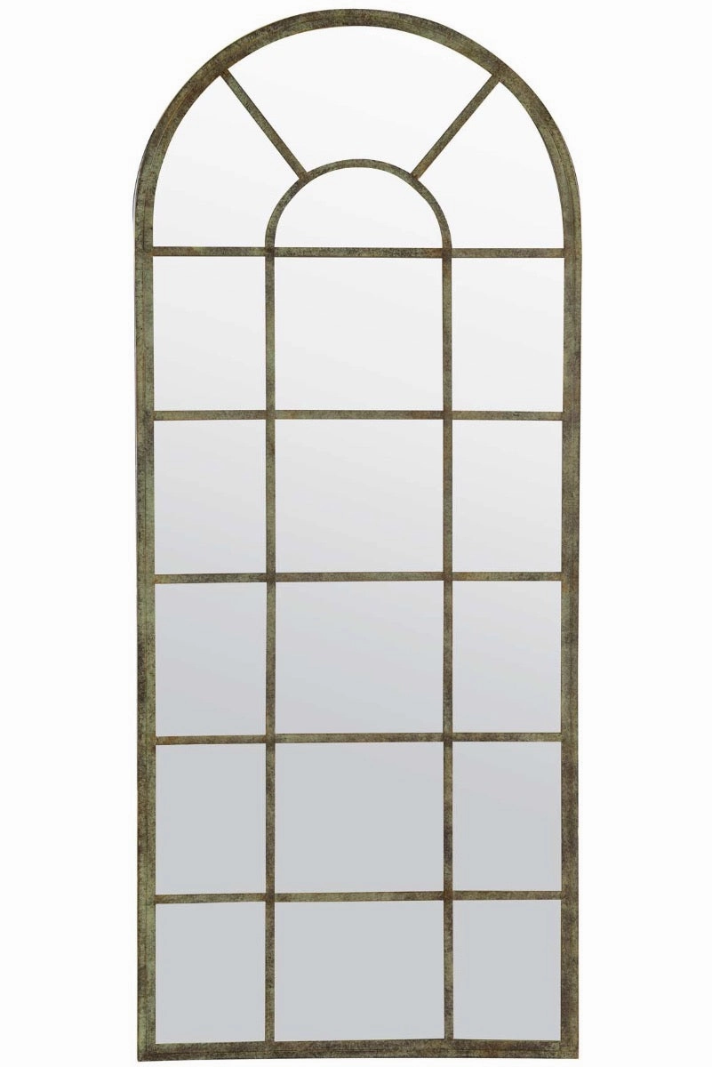 Dorset Green Country Arch Large Garden Mirror 159 x 66 CM