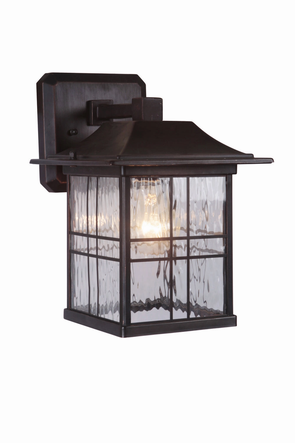 Dorset One Light Wall Mount Aged Bronze Brushed