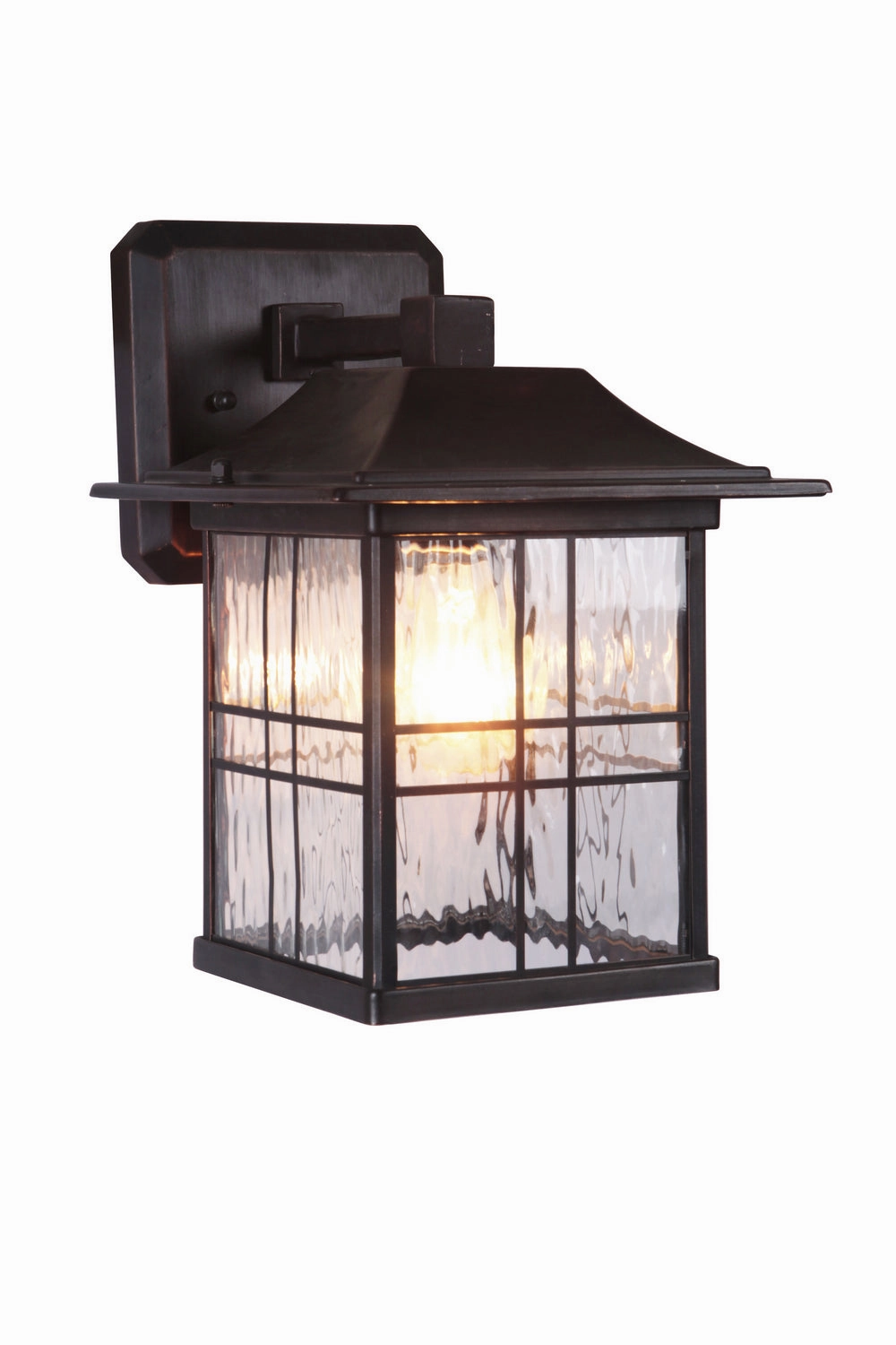 Dorset One Light Wall Mount Aged Bronze Brushed