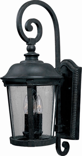 Dover DC Three Light Outdoor Wall Lantern BronzeOutdoor wall sconces with motion sensor