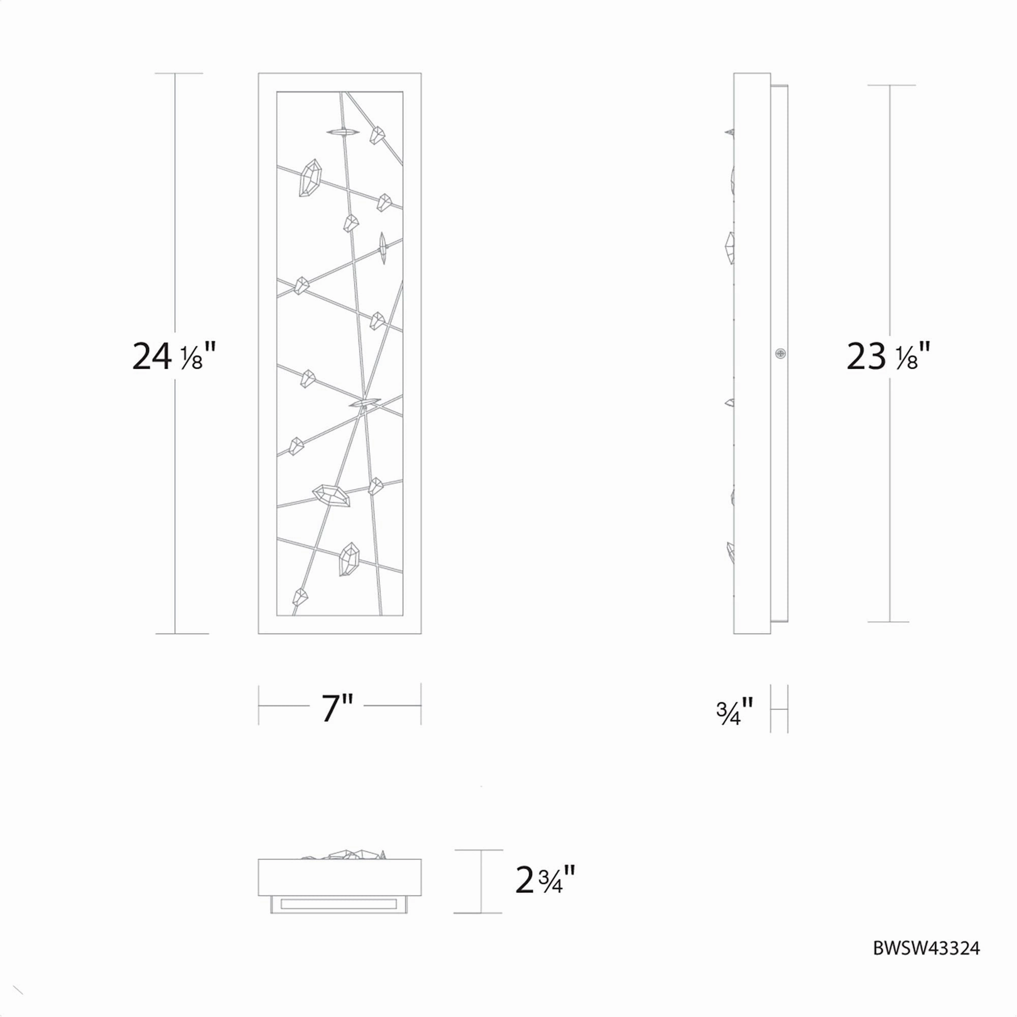 Dreamcatcher 24" LED Outdoor Wall Sconce