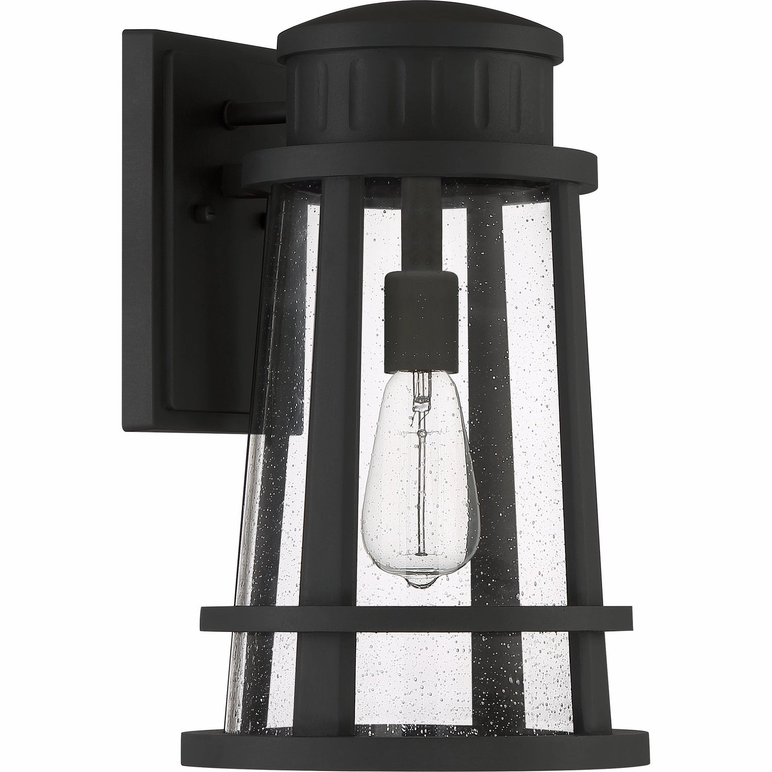 Dunham One Light Outdoor Lantern Earth Black