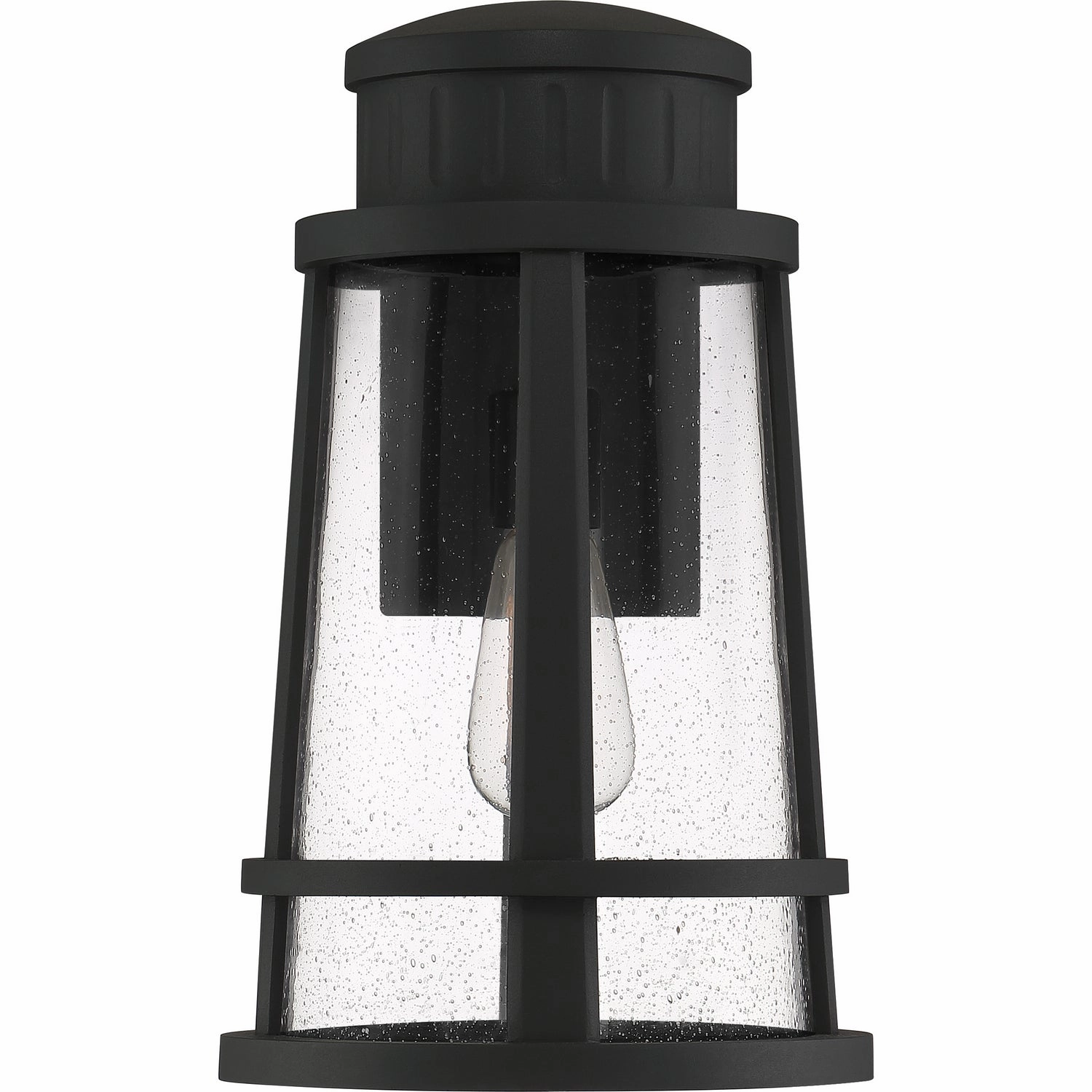Dunham One Light Outdoor Lantern Earth Black