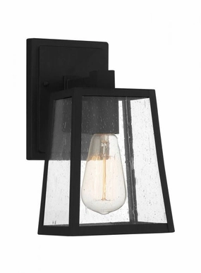 Dunn One Light Outdoor Wall Mount Textured BlackOutdoor wall sconces with motion sensor