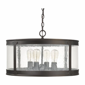 Dylan 4-Light Outdoor Hanging LanternWeatherproof outdoor lighting