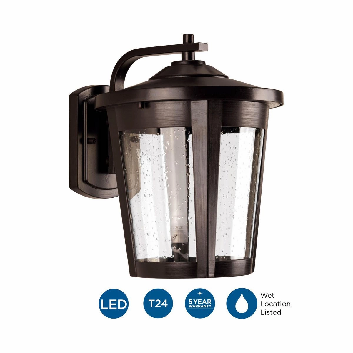 East Haven Led LED Wall Lantern Antique Bronze