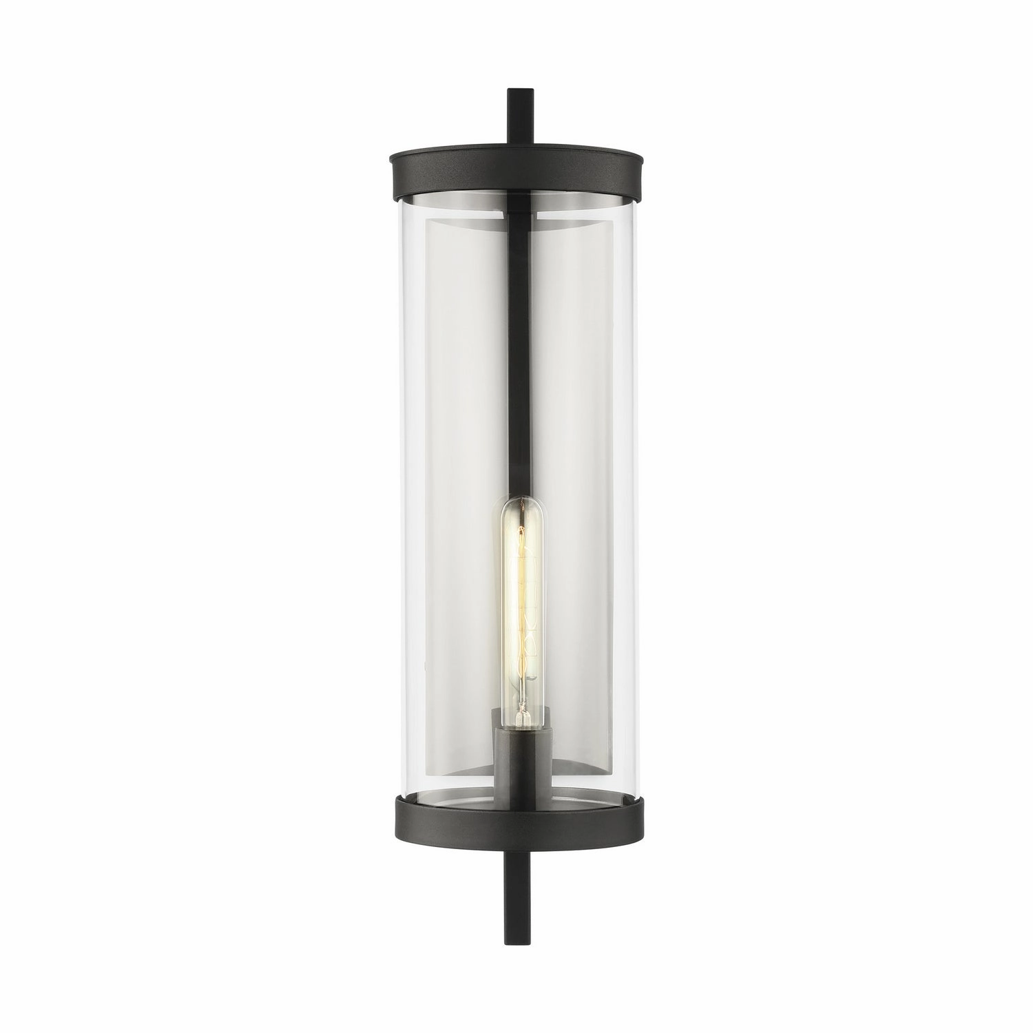 Eastham One Light Wall Lantern Textured BlackOutdoor wall sconces with motion sensor