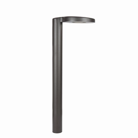 Eclipse LED Path Light Bronze On AluminumDecorative outdoor post lights
