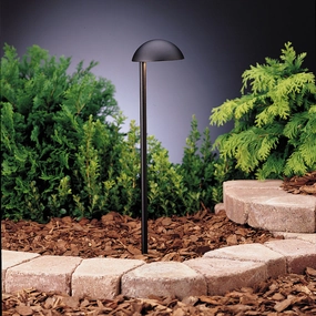 Eclipse One Light Path & Spread Textured BlackDecorative outdoor post lights