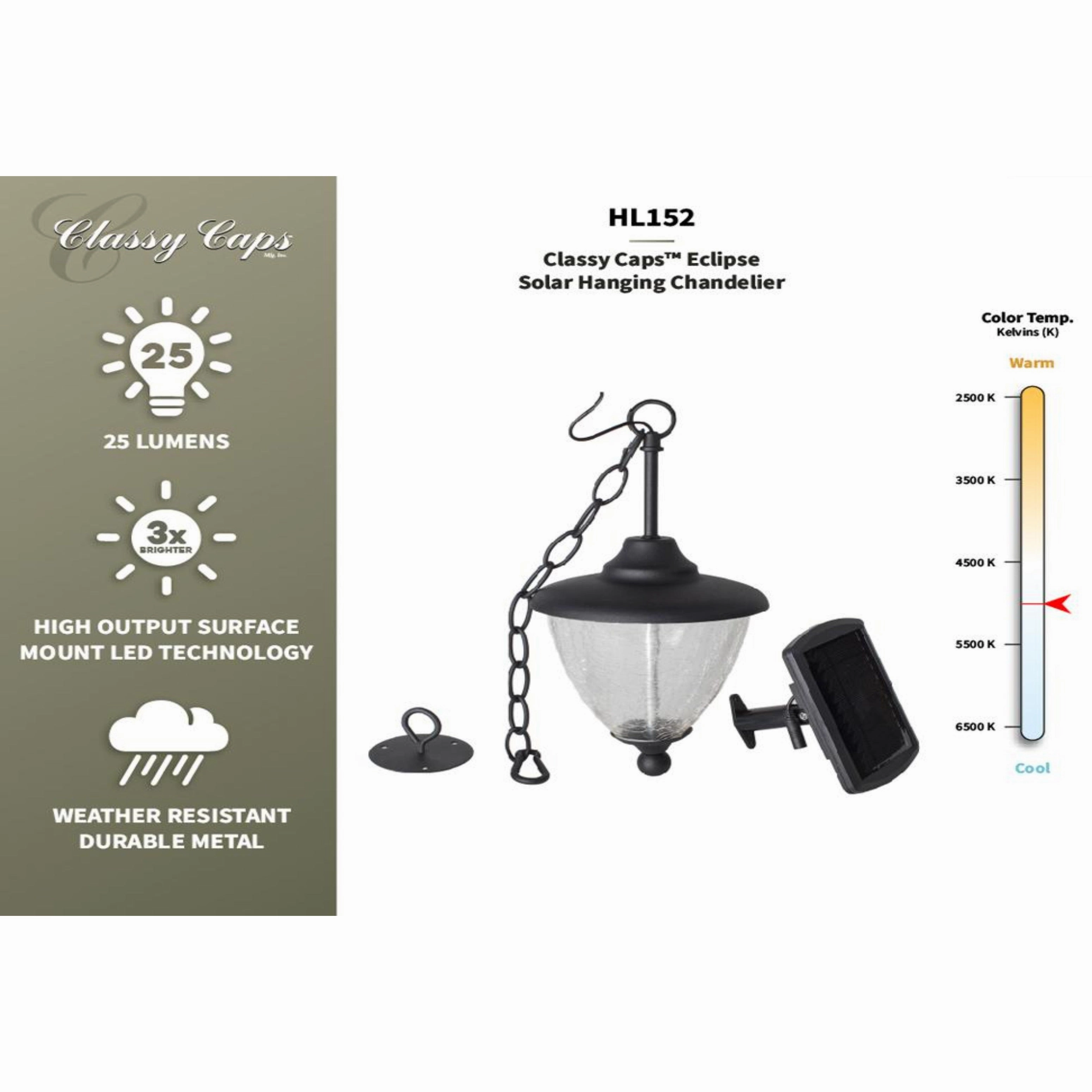Eclipse Solar Hanging Chandelier