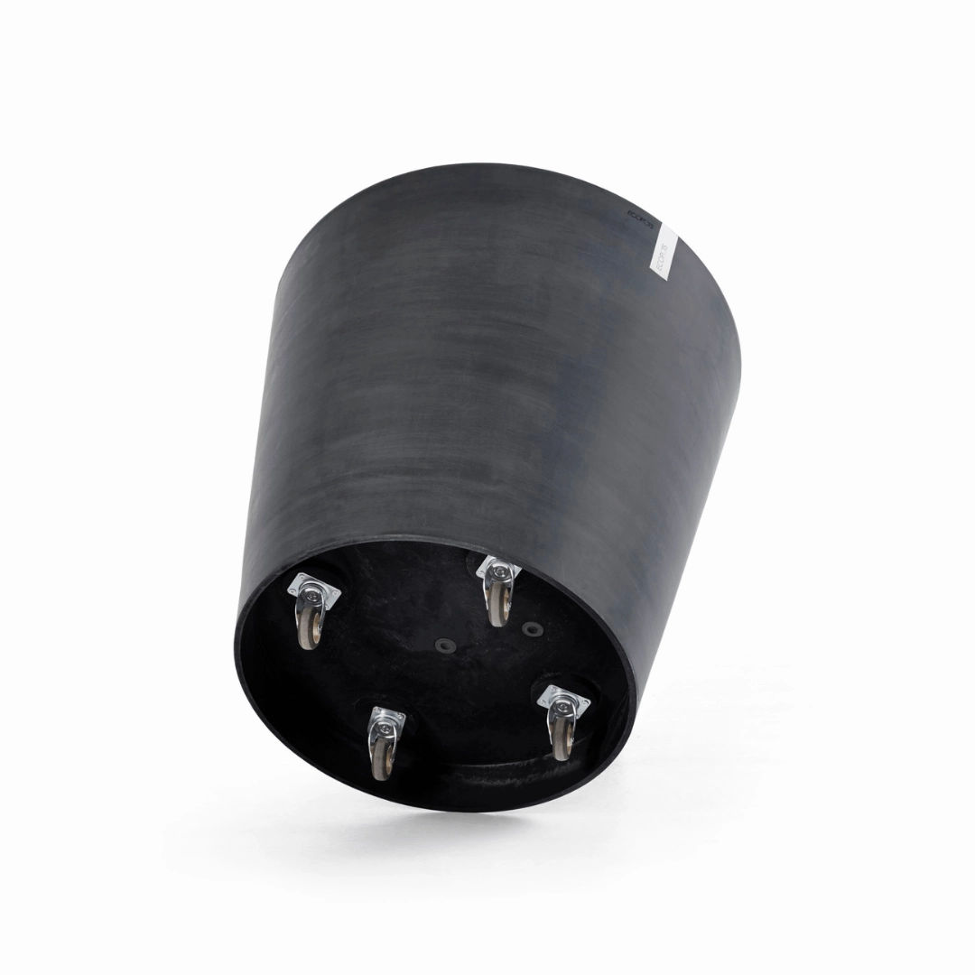 Ecopots Amsterdam Wheels Dark Grey