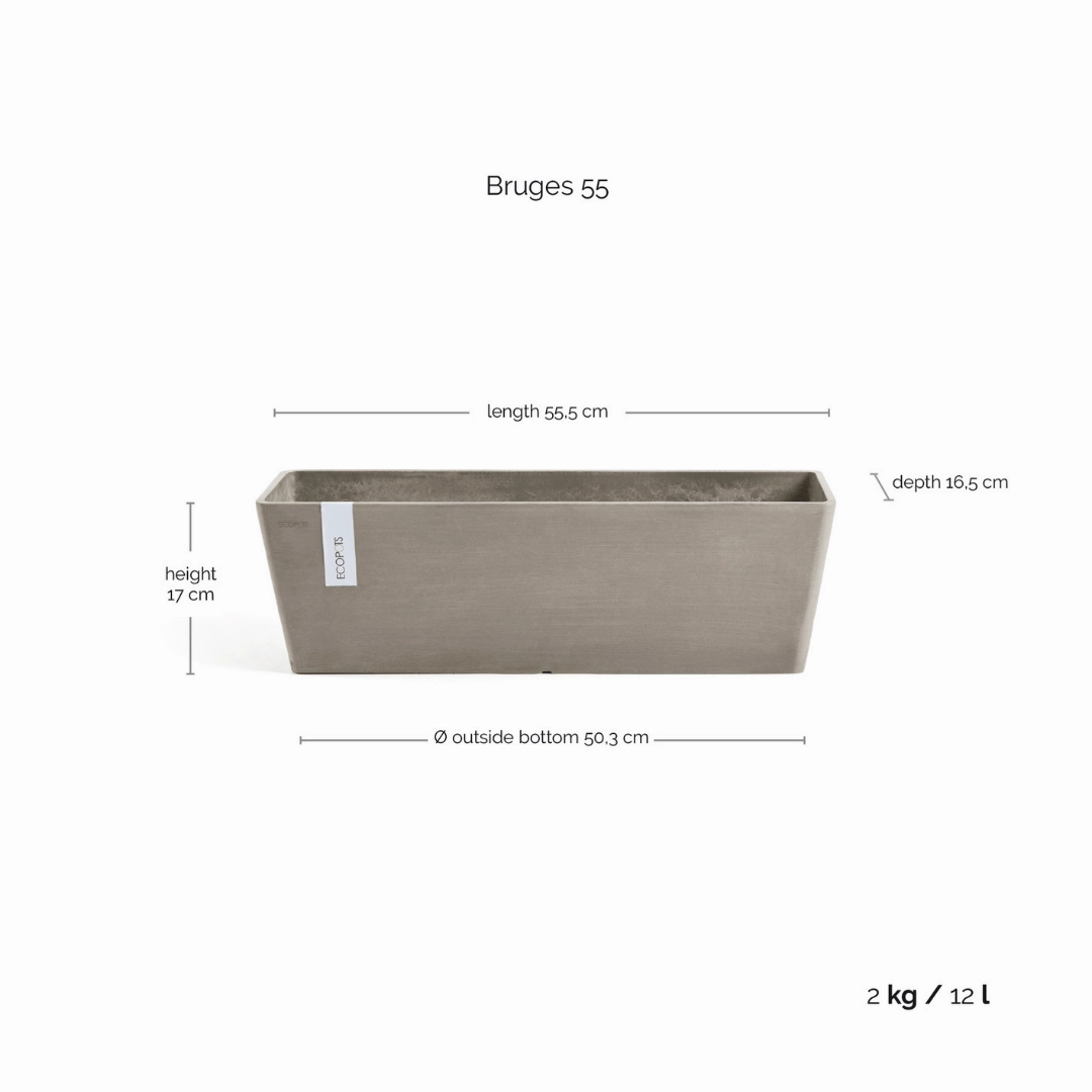Ecopots Bruges Taupe