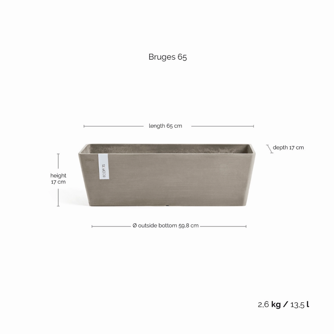 Ecopots Bruges Taupe
