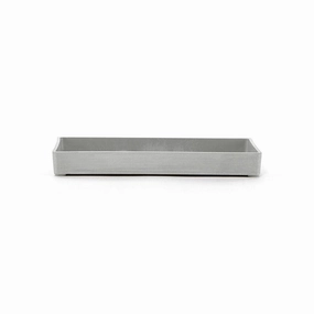 Ecopots Display Platter White Grey hanging garden planters for small spaces