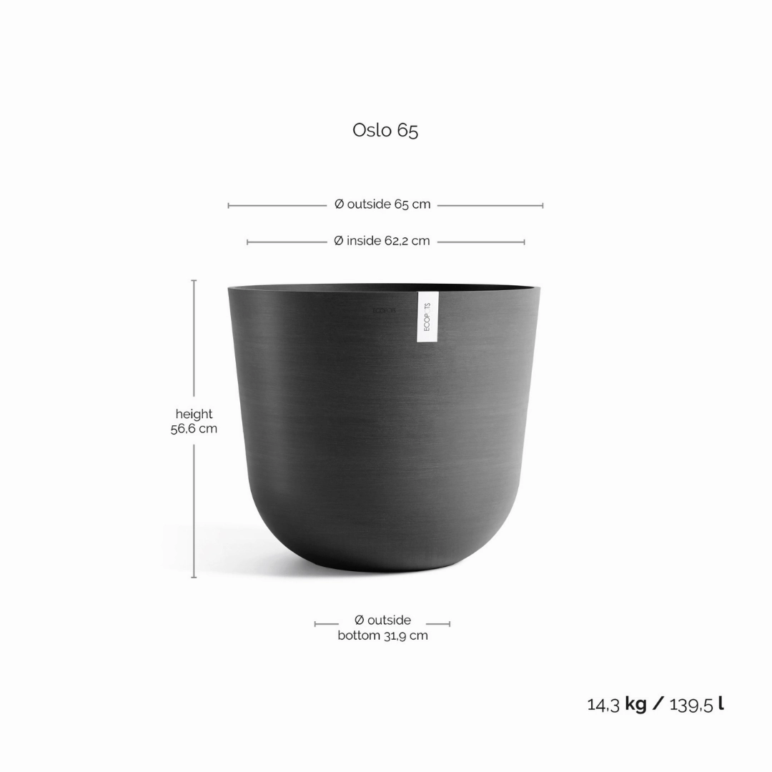 Ecopots Oslo Dark Grey