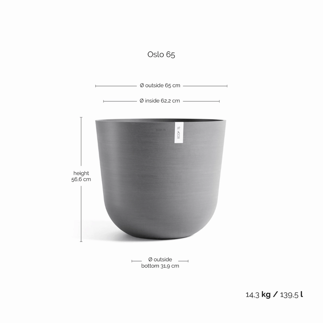 Ecopots Oslo Grey