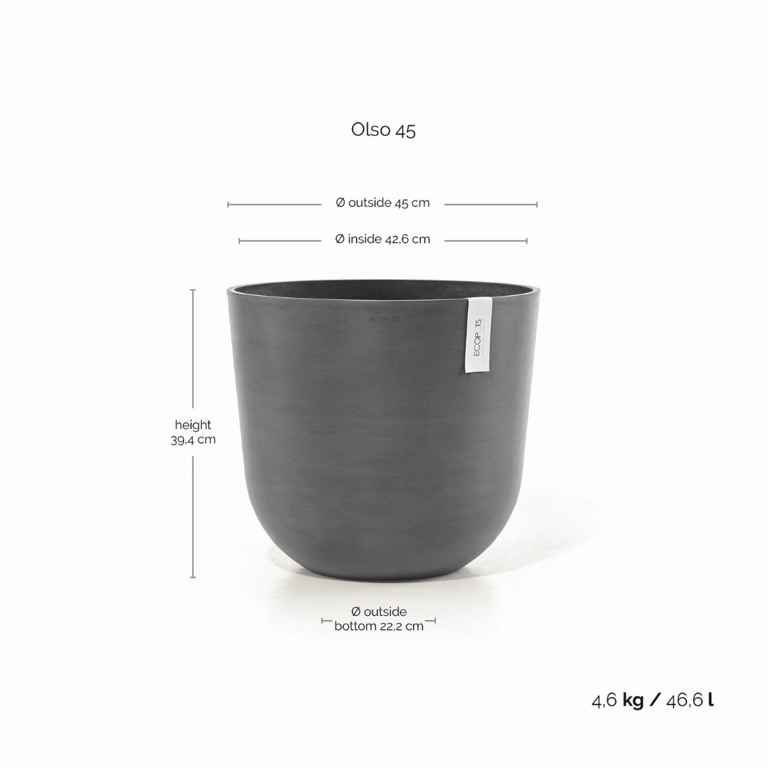 Ecopots Oslo Grey