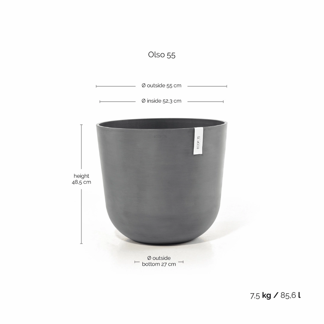 Ecopots Oslo Grey
