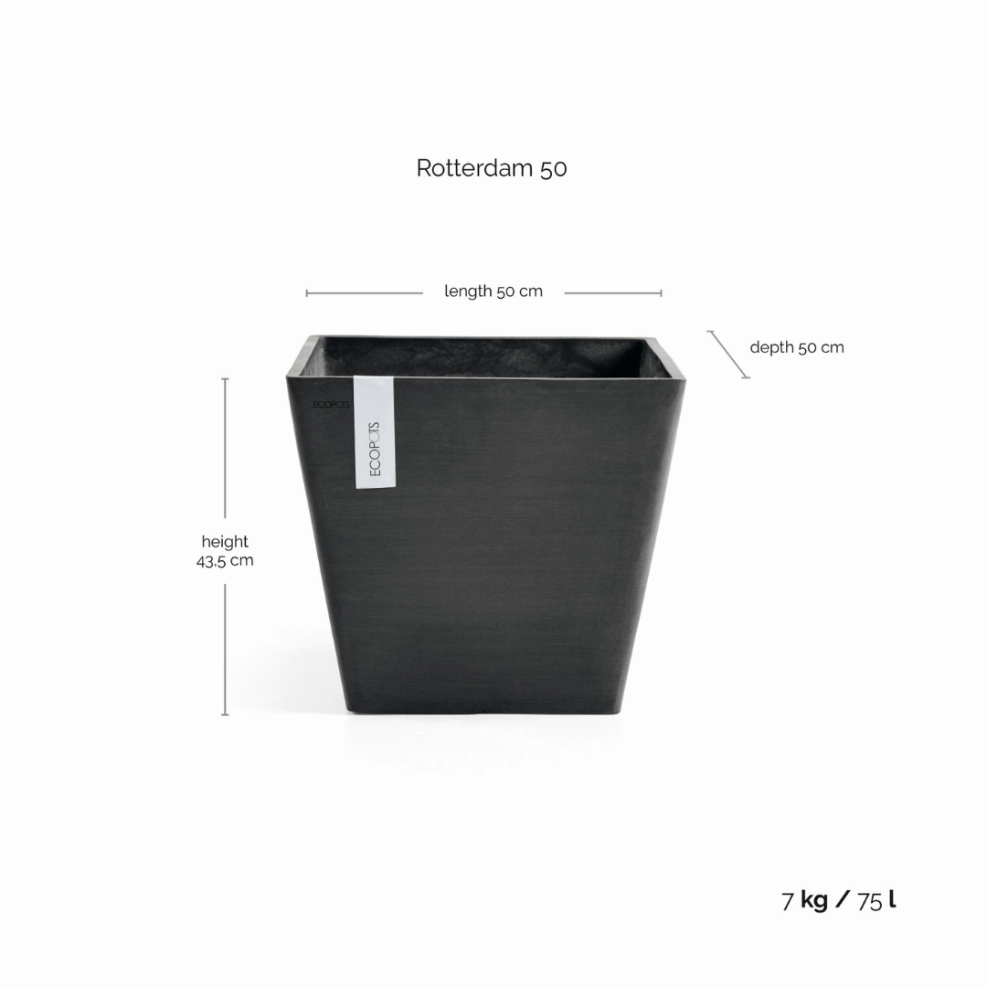 Ecopots Rotterdam Dark Grey