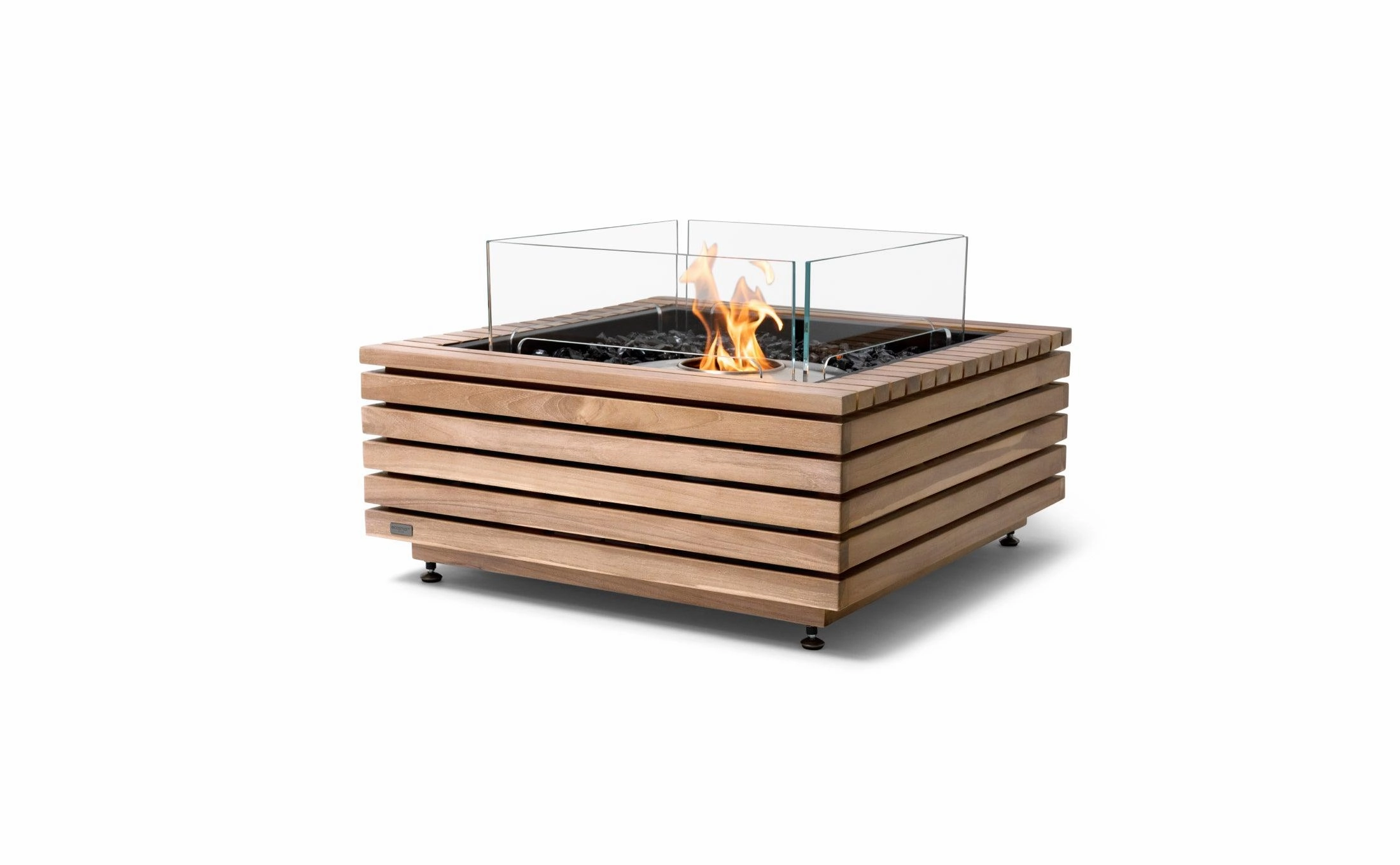 EcoSmart Fire - Base 30" Square Concrete Fire Pit Table
