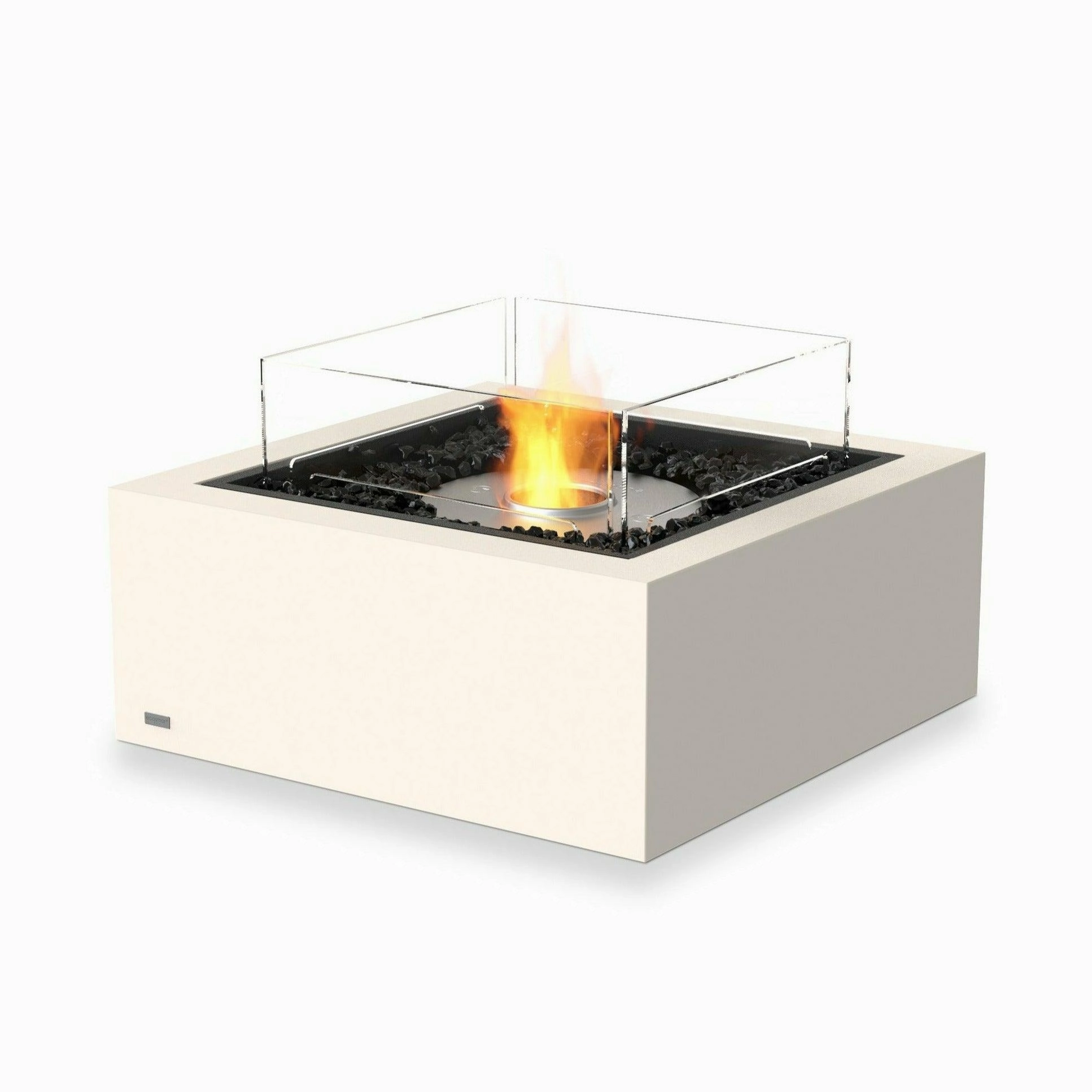 EcoSmart Fire - Base 30" Square Concrete Fire Pit Table