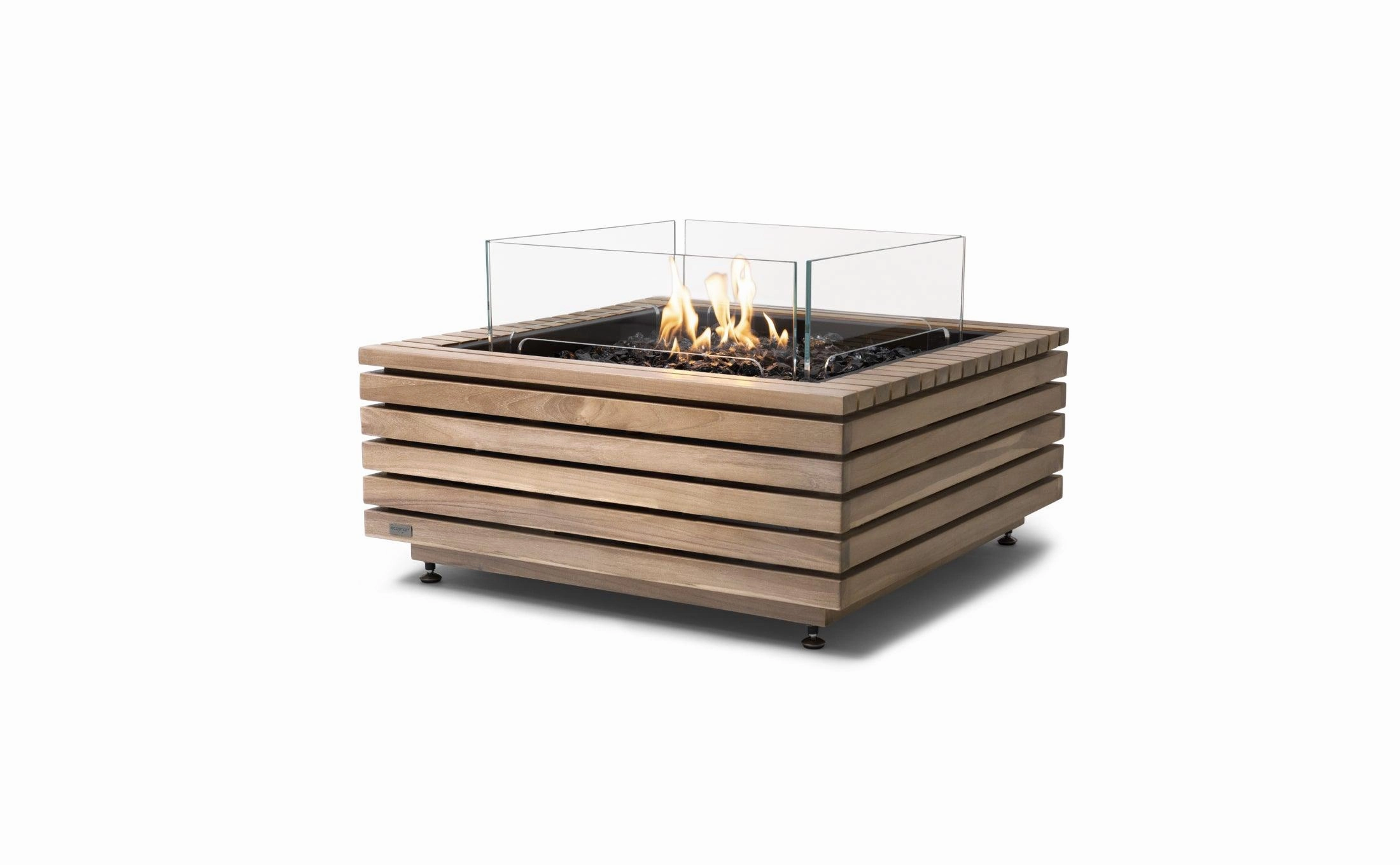 EcoSmart Fire - Base 30" Square Concrete Fire Pit Table