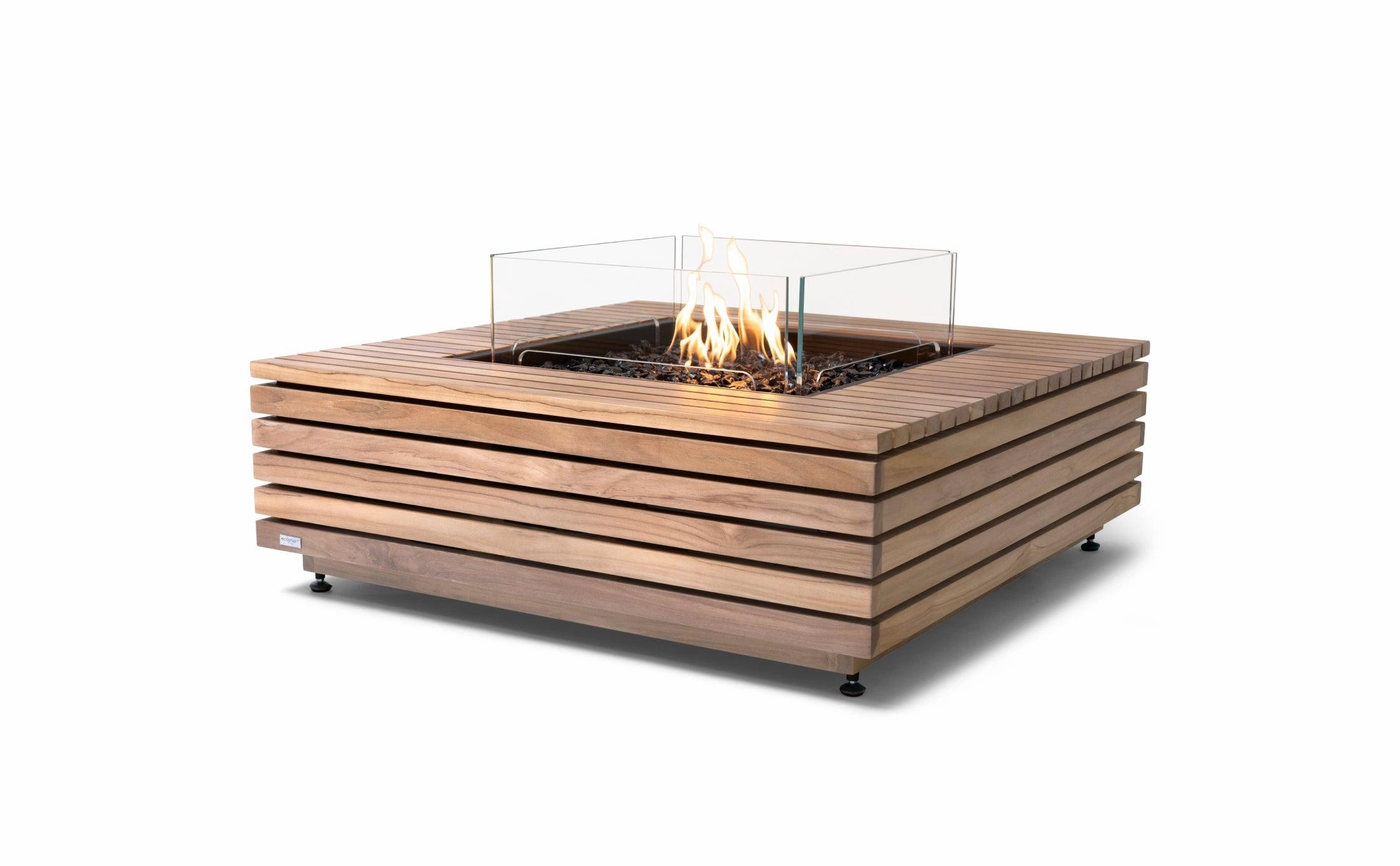 EcoSmart Fire - Base 40" Square Concrete Fire Pit Table