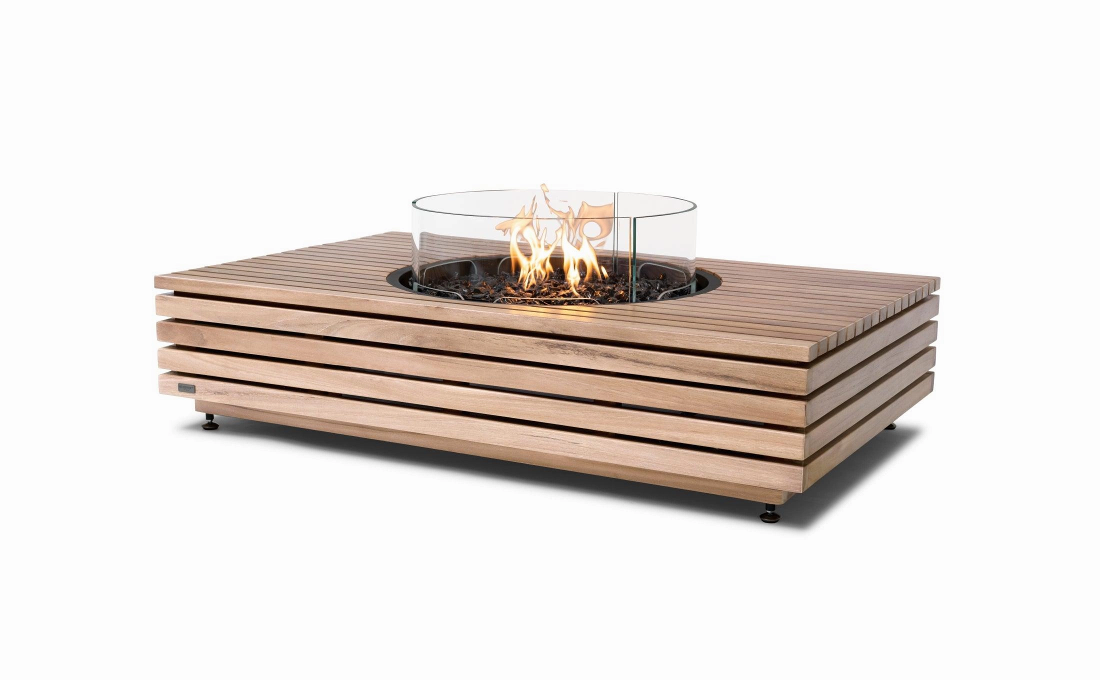 EcoSmart Fire - Martini 50" Rectangular Concrete Fire Pit Table