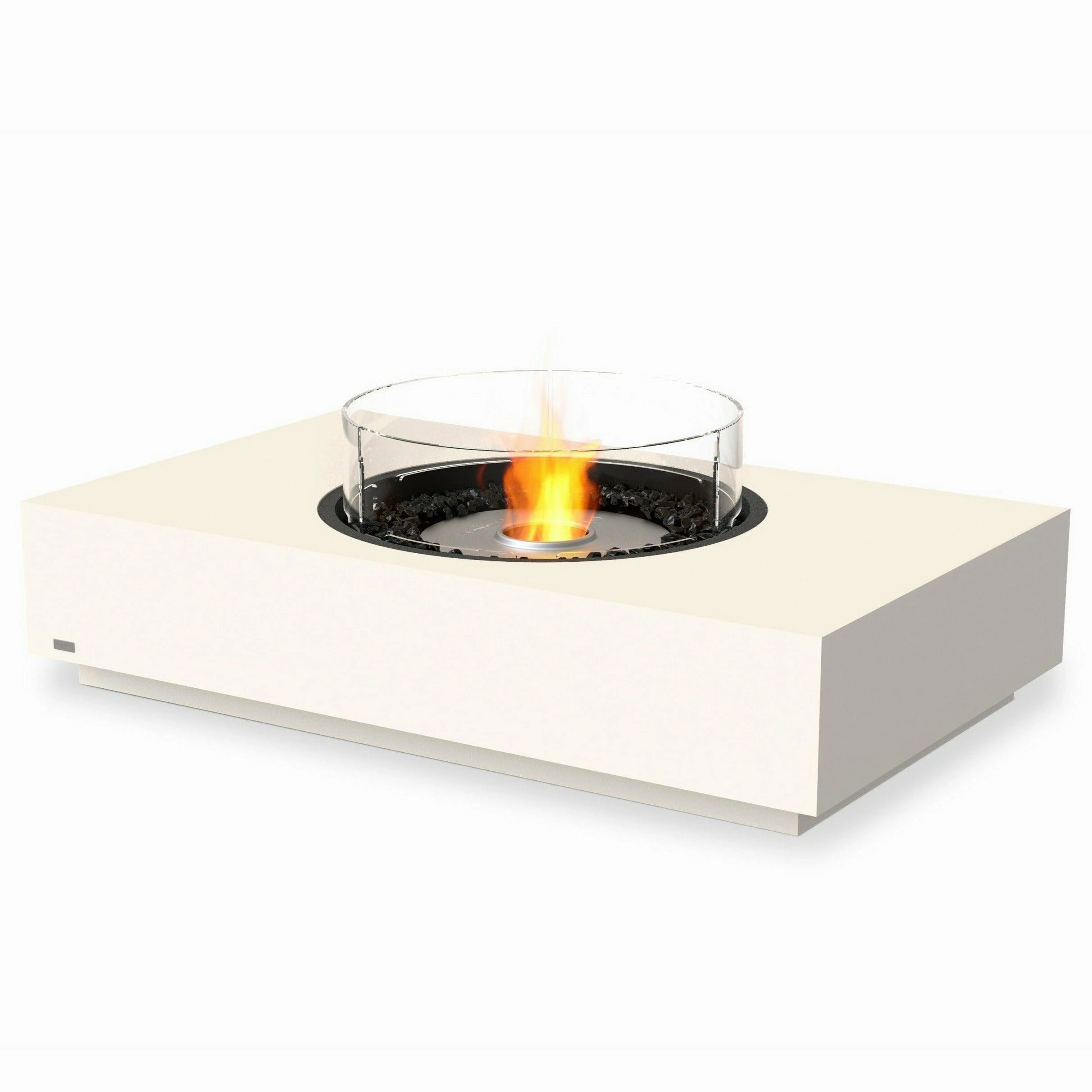 EcoSmart Fire - Martini 50" Rectangular Concrete Fire Pit Table