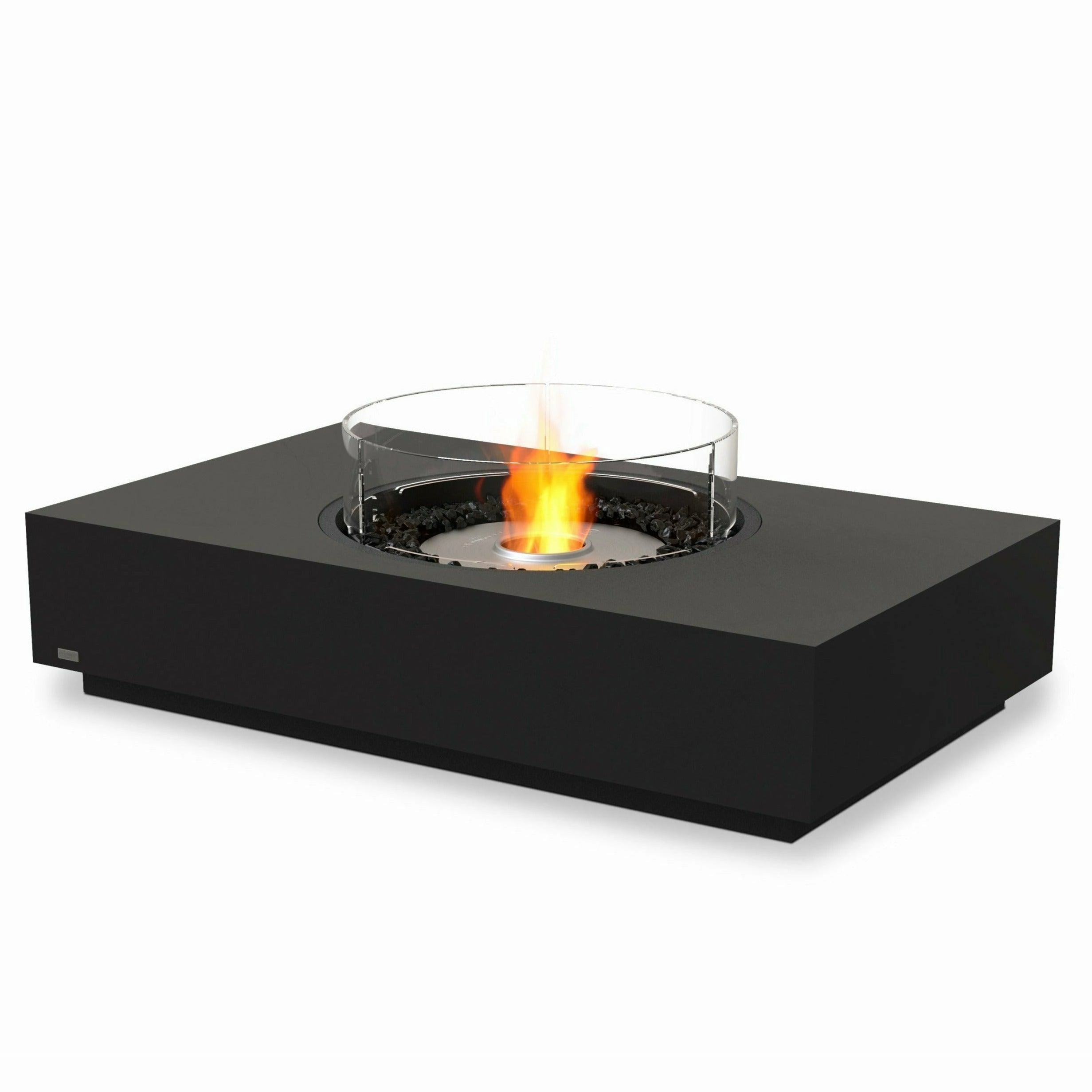 EcoSmart Fire - Martini 50" Rectangular Concrete Fire Pit Table