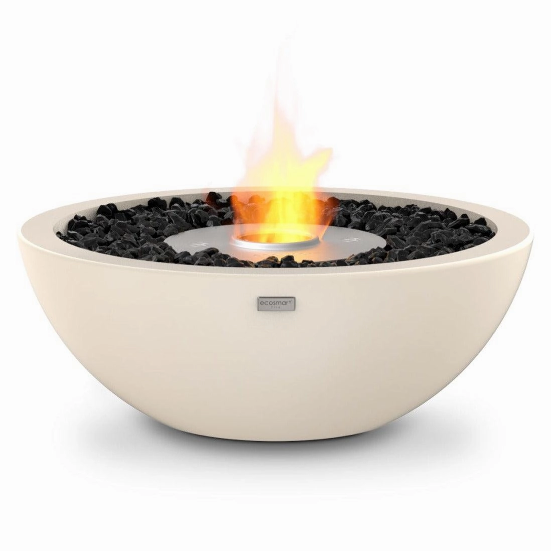 EcoSmart Fire - Mix 600 Bioethanol Freestanding Round Concrete Fire Pit Bowl