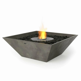 EcoSmart Fire - Nova 850 Square Concrete Fire Pit Bowlportable outdoor fire pit with lid