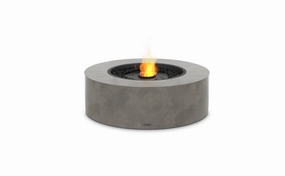 Ecosmart Fire Ark 40 Fire Pit Table - Bone Finish / Black Burner - ESF.O.ARK.40.BO.Boutdoor fire table set with chairs