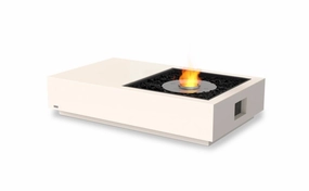Ecosmart Fire Manhattan 50 Fire Pit Table - Bone Finish / Stainless Steel Burner - ESF.O.MHA.50.BOoutdoor fire table set with chairs