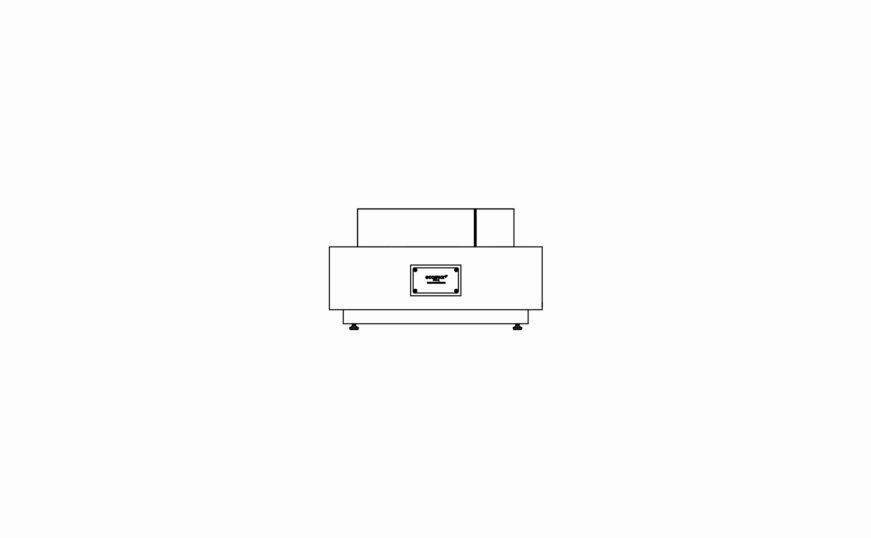 Ecosmart Fire Martini 50 Fire Pit Table - Natural Finish / Stainless Steel Burner - ESF.O.MTI.50.NA
