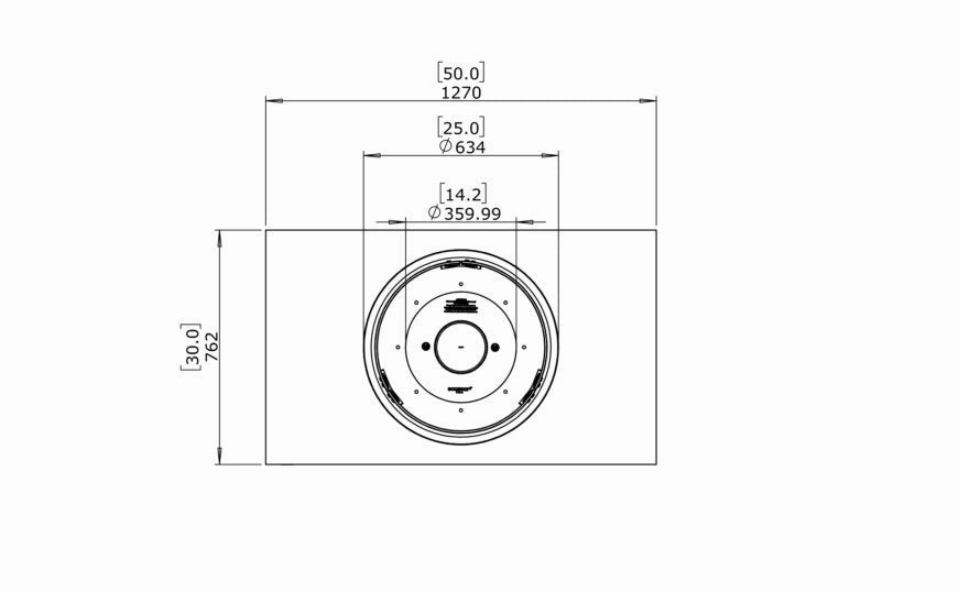Ecosmart Fire Martini 50 Fire Pit Table - Natural Finish / Stainless Steel Burner - ESF.O.MTI.50.NA