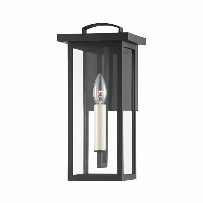 Eden One Light Outdoor Wall Sconce Textured BlackOutdoor wall sconces with motion sensor