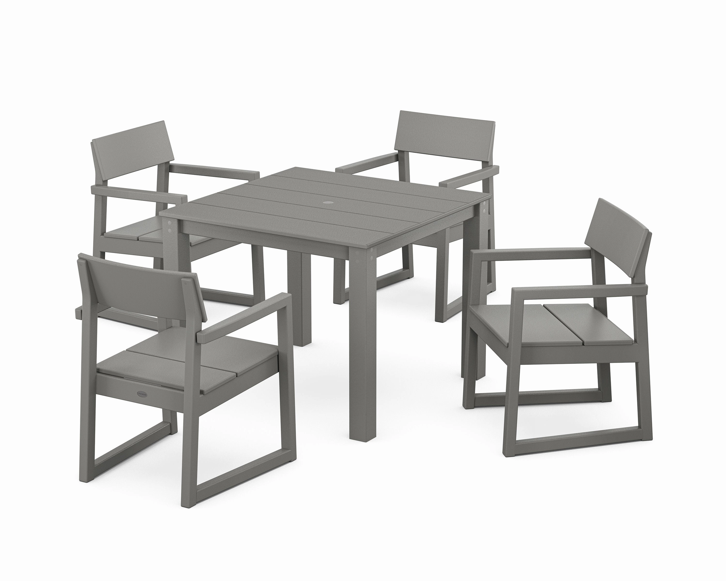 EDGE 5-Piece Parsons Dining Setoutdoor patio furniture set