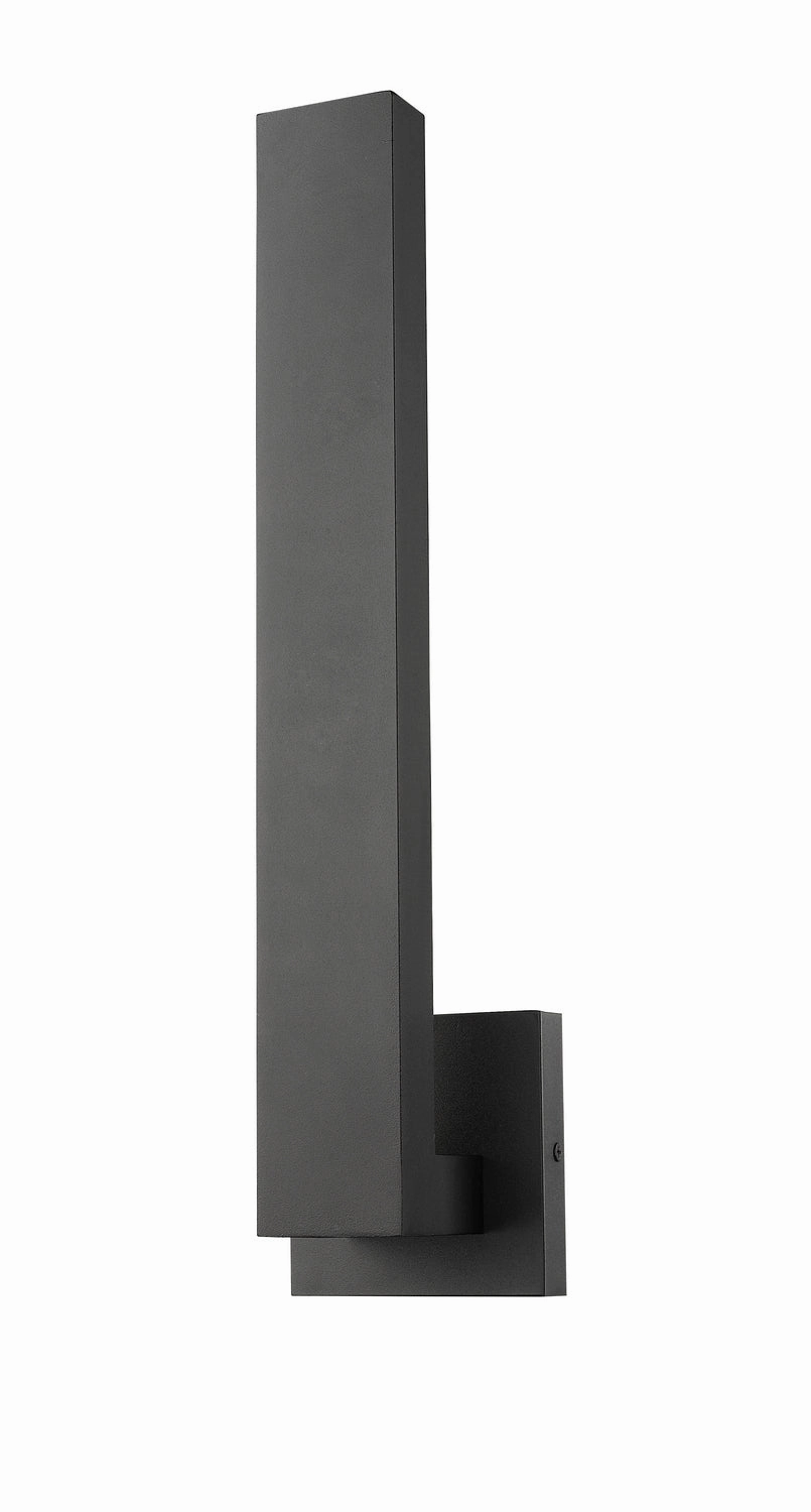Edge LED Outdoor Wall Mount Black