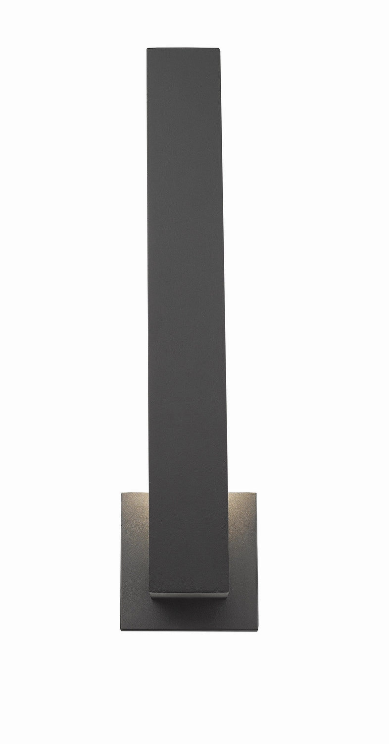 Edge LED Outdoor Wall Mount Black
