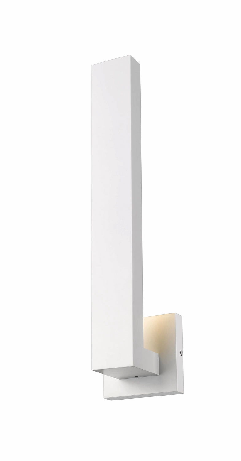 Edge LED Outdoor Wall Mount White